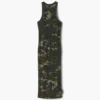 Camo Racer Rib Dress