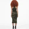 Camo Racer Rib Dress