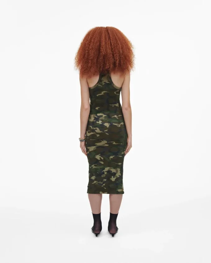 Camo Racer Rib Dress