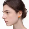 David Shrigley X Marc Jacobs Joy Flower Stud Earrings