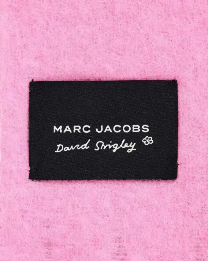 David Shrigley X Marc Jacobs Oh Rose Wool Scarf
