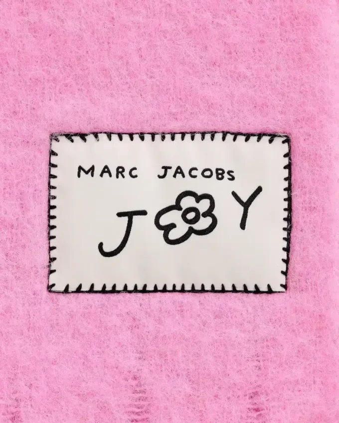 David Shrigley X Marc Jacobs Oh Rose Wool Scarf