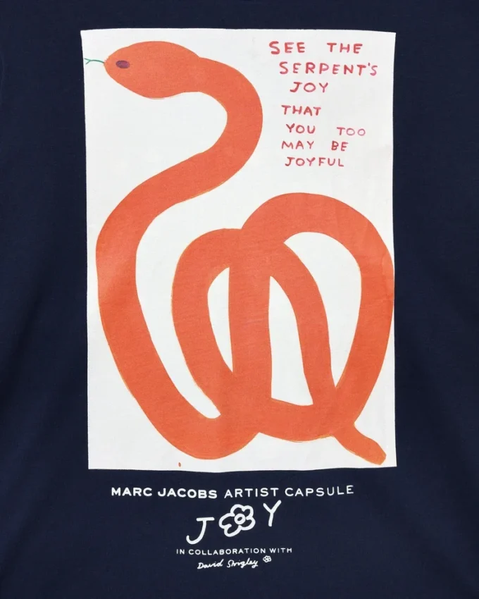 David Shrigley X Marc Jacobs Snake Longsleeve