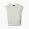 Pilled Cap Sleeve Vest