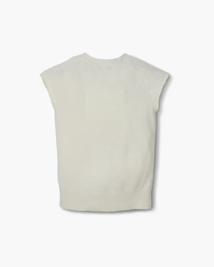 Pilled Cap Sleeve Vest
