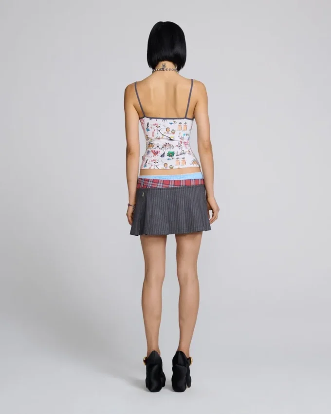 Pleated Boxer Skirt Pleated Boxer Skirt