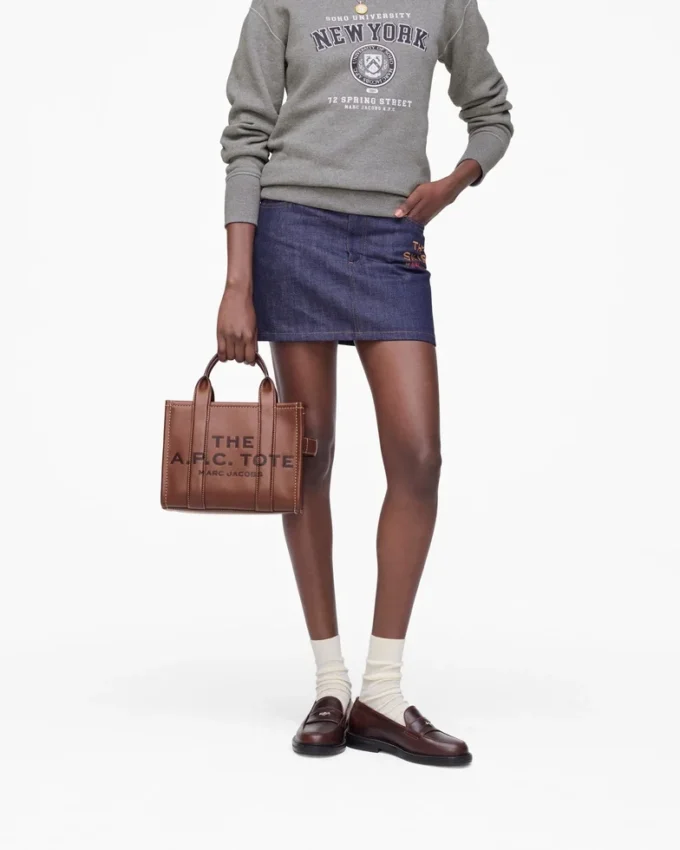 The A.P.C. X Marc Jacobs Leather Small Tote Bag