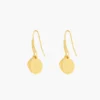 The Button Drop Earrings