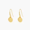 The Button Drop Earrings