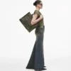 The Camo Jacquard Large Tote Bag