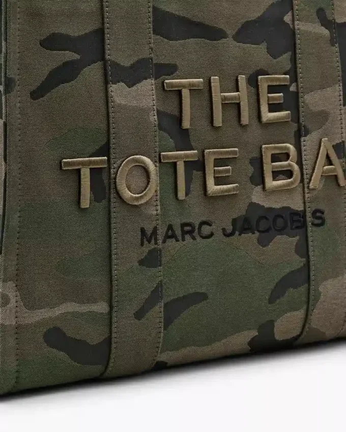 The Camo Jacquard Large Tote Bag