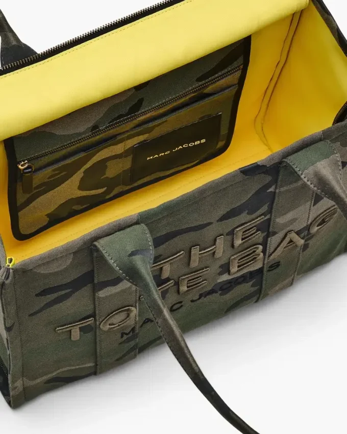 The Camo Jacquard Large Tote Bag