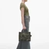 The Camo Jacquard Medium Tote Bag