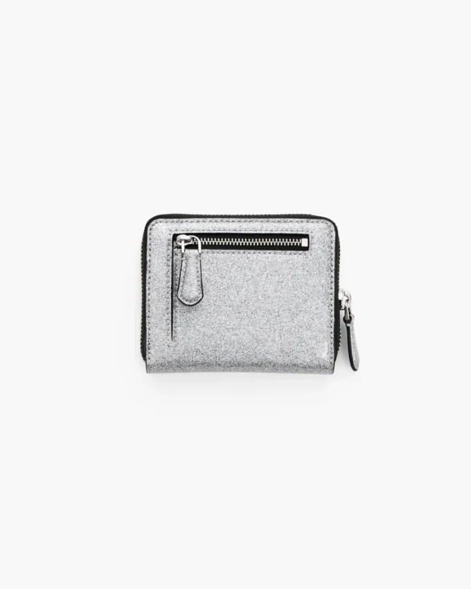 The Coated Glitter Everyday Slim Compact Wallet