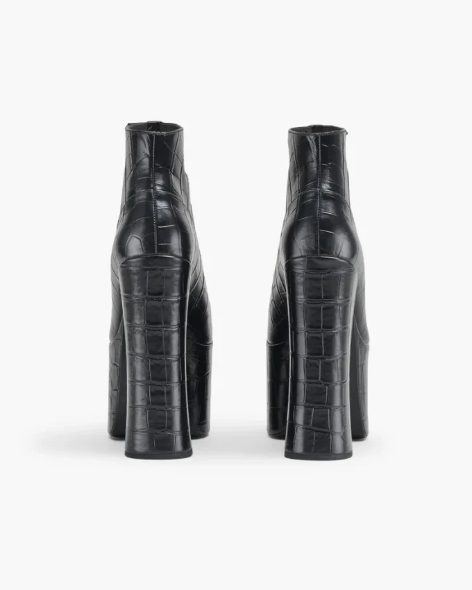 The Croc Embossed Kiki Ankle Boot
