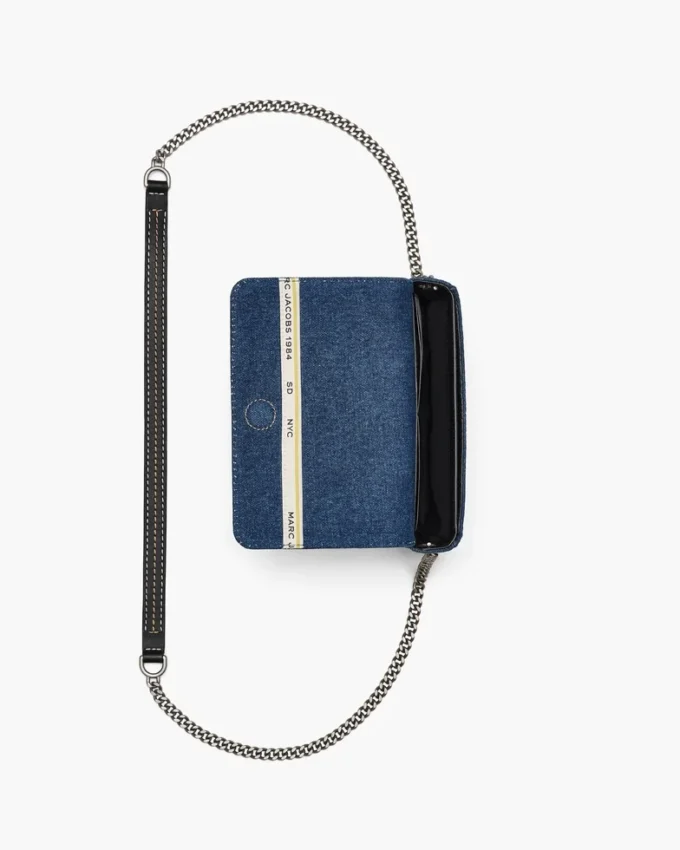 The Denim Chain Mini Bag