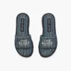 The Denim Monogram Lug Sole Slide