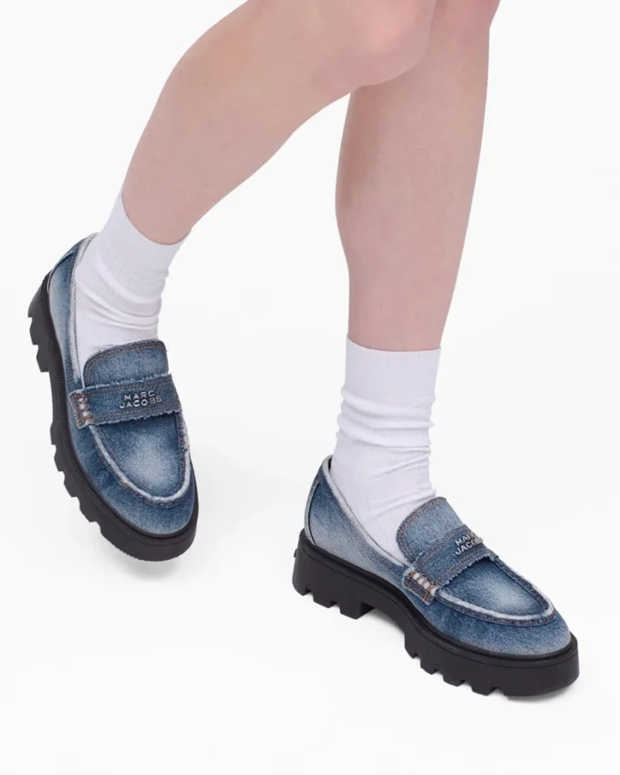The Faded Denim Frankie Loafer