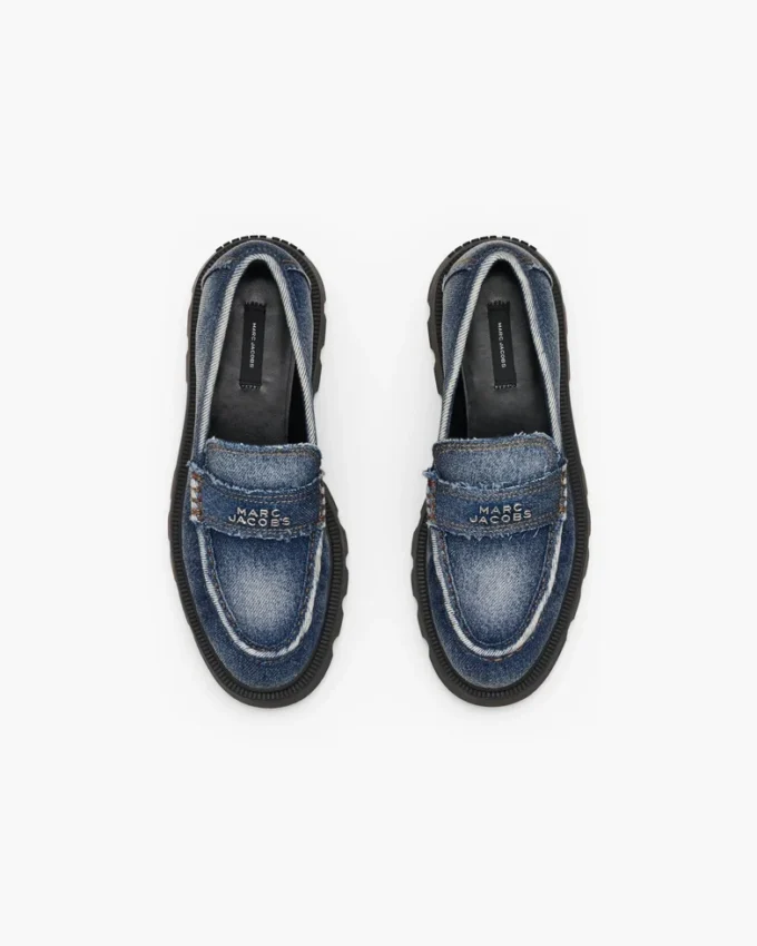 The Faded Denim Frankie Loafer