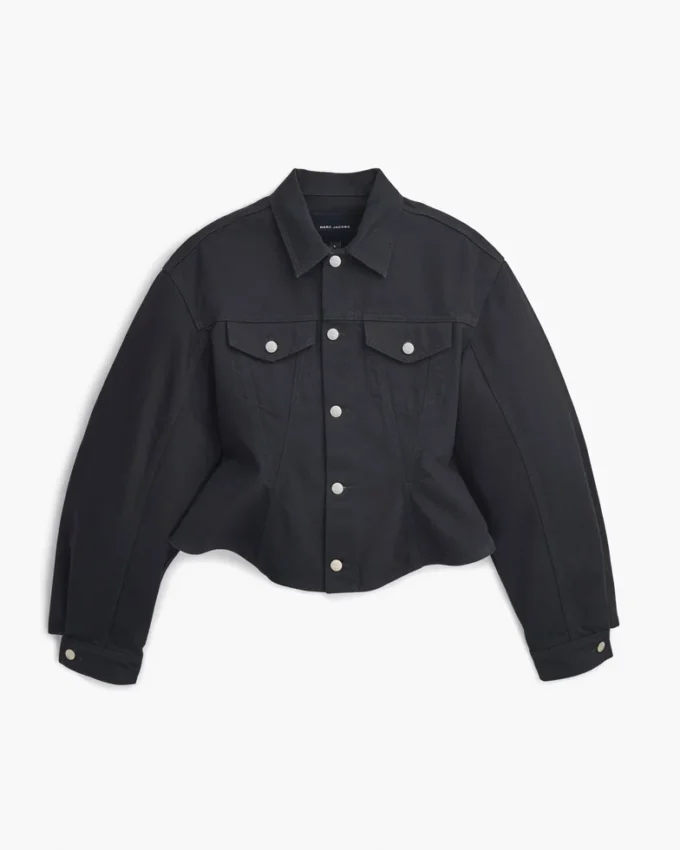 The Fluted Denim Jacket The Fluted Denim Jacket