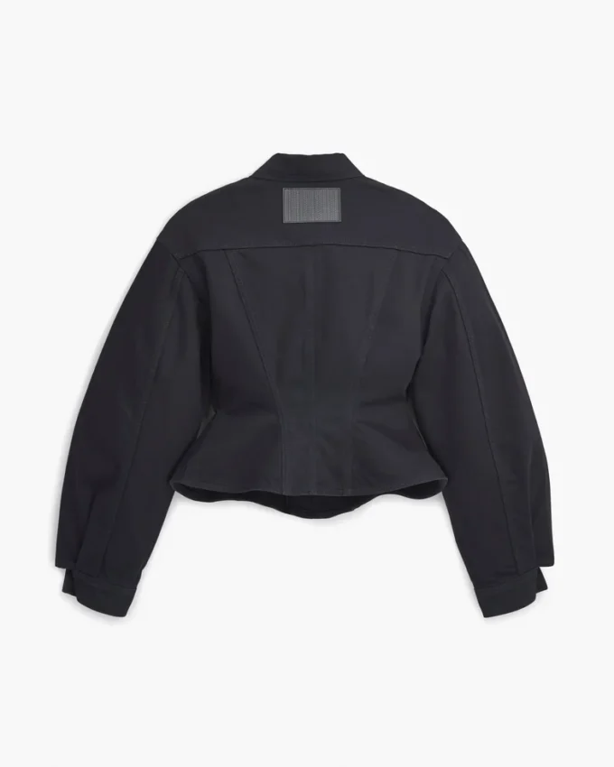 The Fluted Denim Jacket The Fluted Denim Jacket