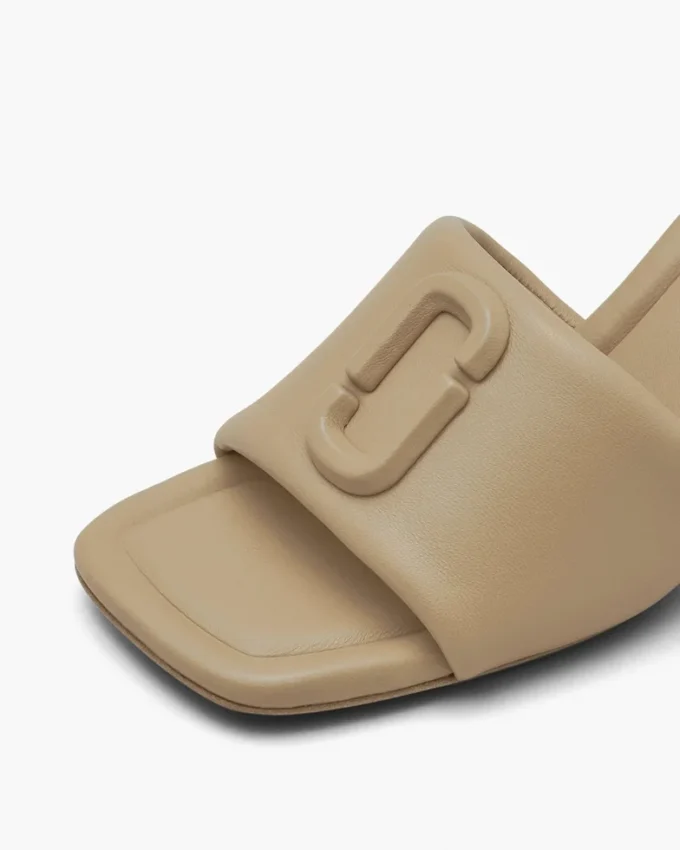 The Leather J Marc Heeled Sandal