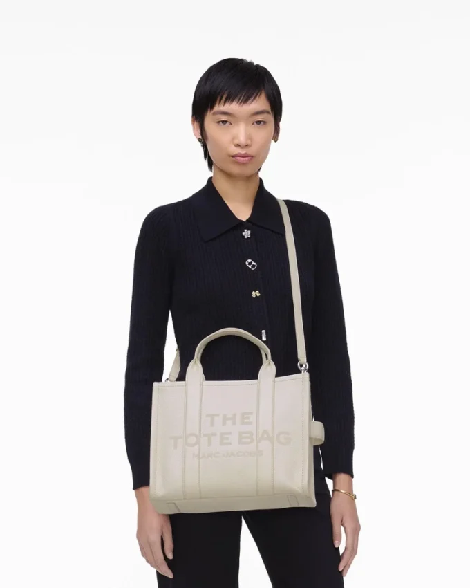 The Leather Medium Tote Bag