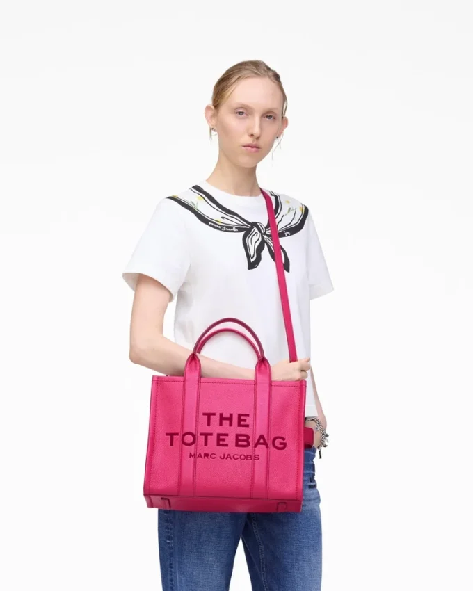 The Leather Medium Tote Bag