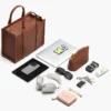 The Leather Medium Tote Bag