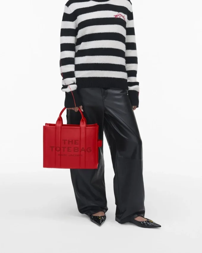 The Leather Medium Tote Bag