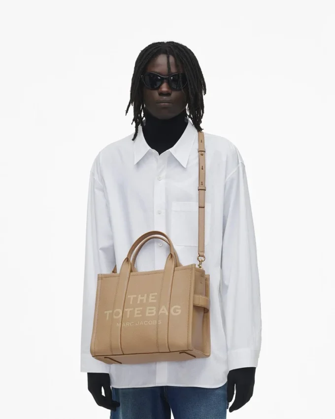 The Leather Medium Tote Bag