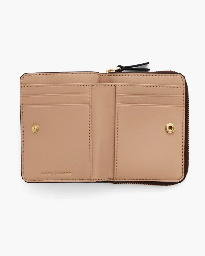 The Leather Mini Compact Wallet