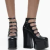 The Patent Leather Kiki Ankle Boot