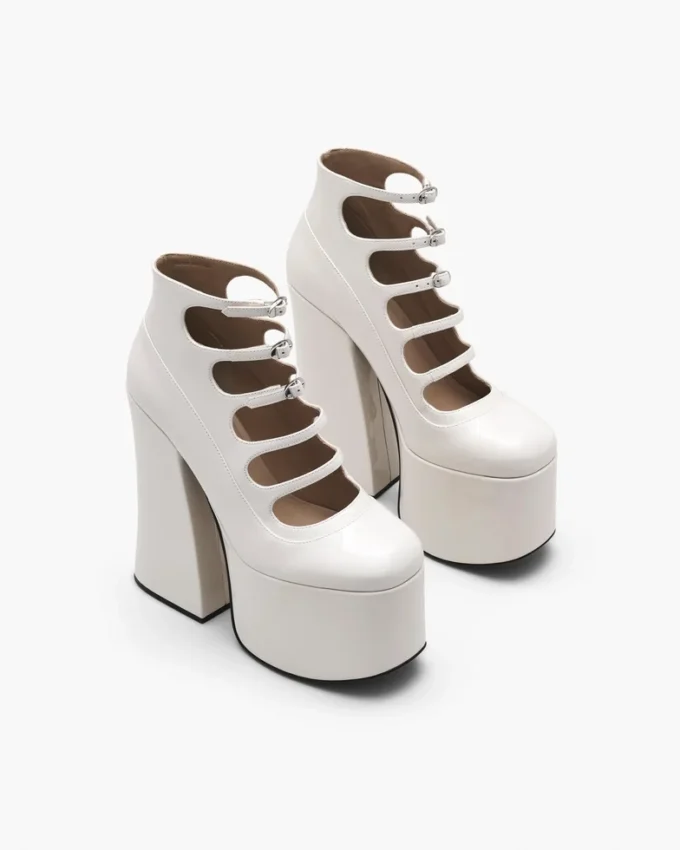 The Patent Leather Kiki Ankle Boot