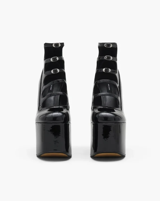 The Patent Leather Kiki Ankle Boot
