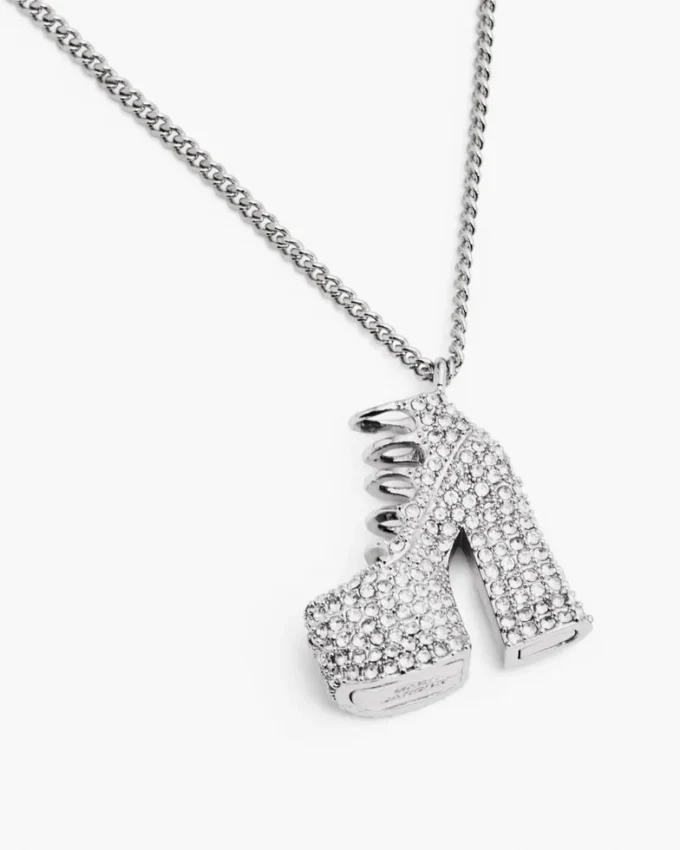 The Pave Kiki Boot Necklace