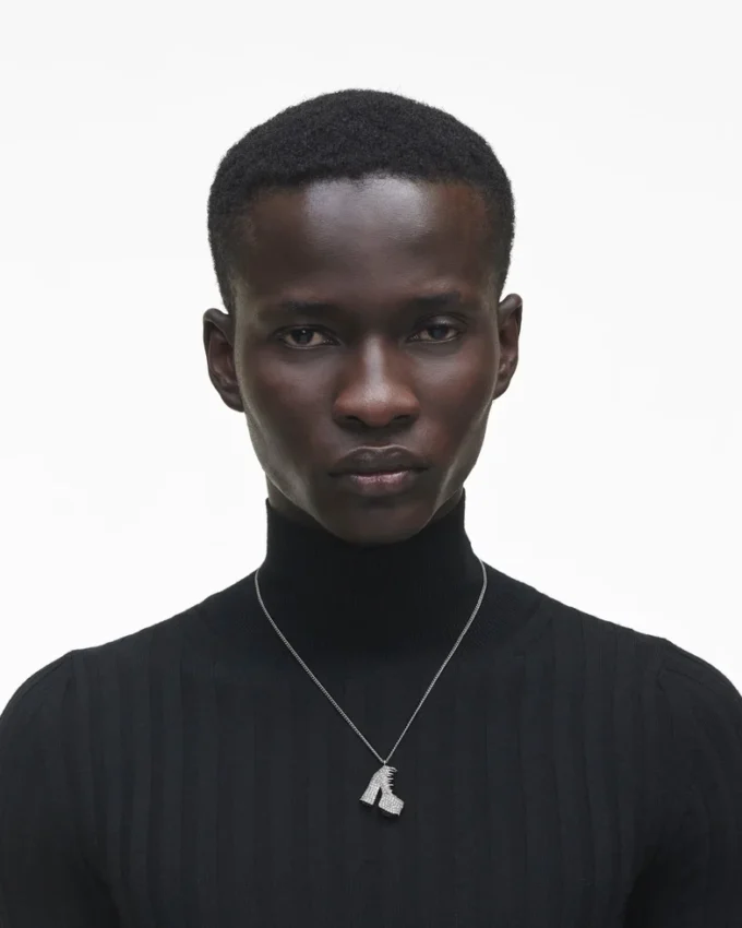 The Pave Kiki Boot Necklace