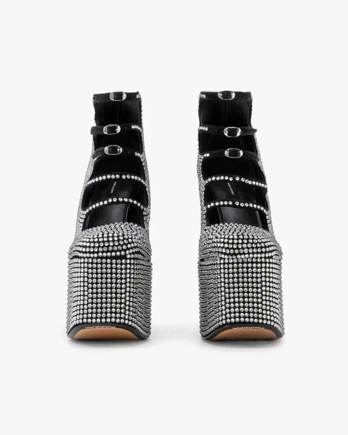 The Rhinestone Kiki Ankle Boot