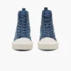 The Sequin Daisy Denim High Top Sneaker
