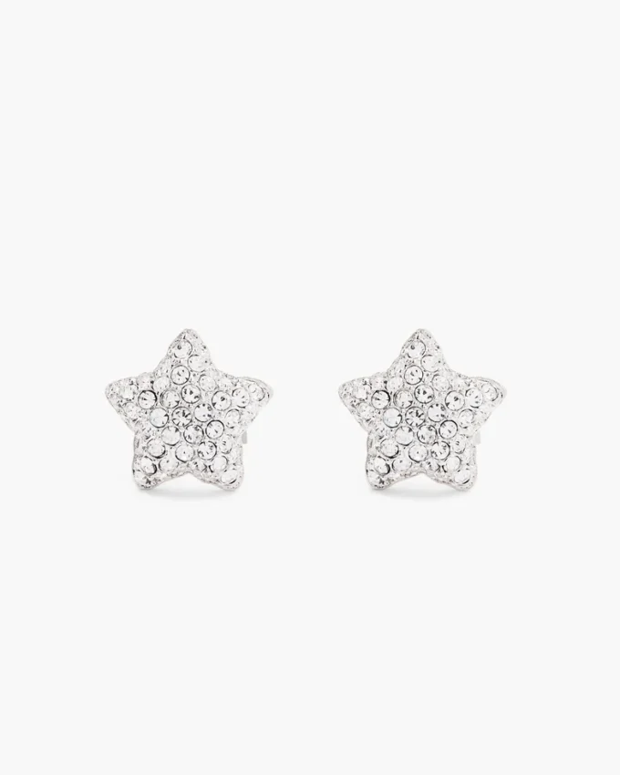 The Star Pave Stud Earrings