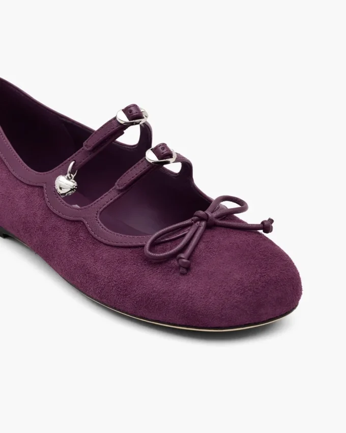 The Suede Kiki Ballerina