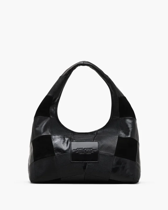 The Suede Patchwork Sack Bag